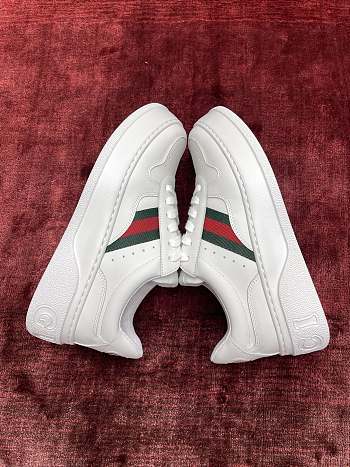 Men's Gucci Ace Sneaker with White Leather