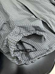 Balenciaga Zip-up Jacket in Gray Checkered - 2