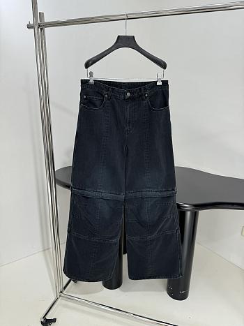 Balenciaga Black Flared Jeans