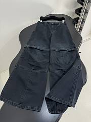 Balenciaga Black Flared Jeans - 4