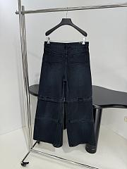 Balenciaga Black Flared Jeans - 6