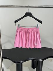 Balenciaga Laurel Classic Football Shorts Mini Skirt in Light Pink - 1