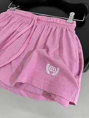 Balenciaga Laurel Classic Football Shorts Mini Skirt in Light Pink - 6