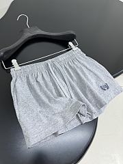 Balenciaga Laurel Classic Football Shorts Mini Skirt in Gray - 4