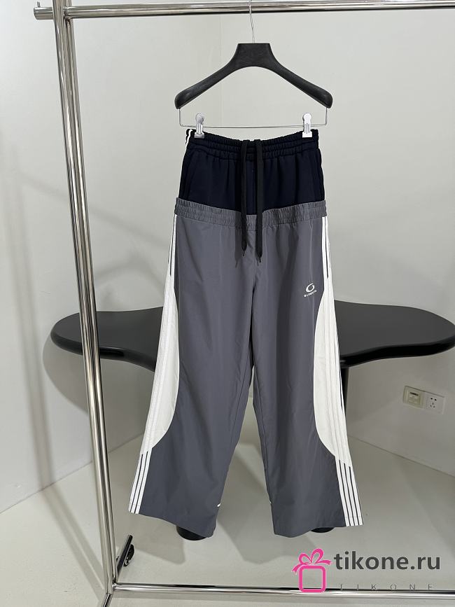 Balenciaga Cut-Up Tracksuit Pants Gray - 1