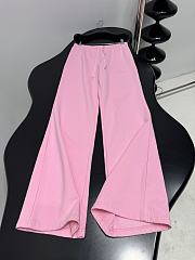 Balenciaga Flared Sweatpants in Light Pink  - 4