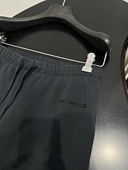 Balenciaga Flared Sweatpants in Navy Blue - 3