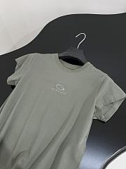 Balenciaga Loop Sports Icon Fitted T-shirt in Grey  - 2