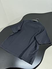 Balenciaga Loop Sports Icon Oversized T-Shirt In Faded Black Dry Jersey - 2