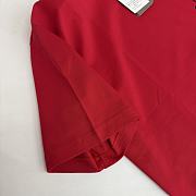 Balenciaga Cursive T-shirt Medium Fit in Red/Black - 5