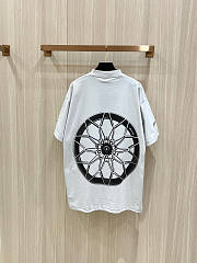 Balenciaga x Automobili Lamborghini Boxy-Fit Cotton-Jersey T-Shirt Beige - 6