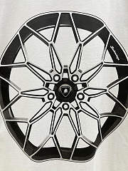 Balenciaga x Automobili Lamborghini Boxy-Fit Cotton-Jersey T-Shirt Beige - 2