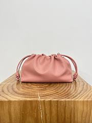 Loewe Medium Flamenco Purse In Mellow Nappa Lambskin Blush - 30x20x10.5cm - 6