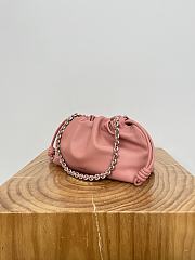 Loewe Medium Flamenco Purse In Mellow Nappa Lambskin Blush - 30x20x10.5cm - 3