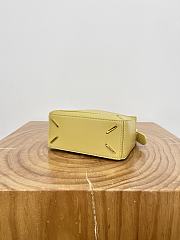 Loewe Mini Featherlight Puzzle Bag In Nappa Lambskin Yellow - 17.5x12.5x7.5cm - 2