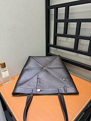 Loewe Panta Medium Puzzle Fold Tote In Shiny Calfskin Vintage Brown - 31.5x25.5x14.5cm - 6