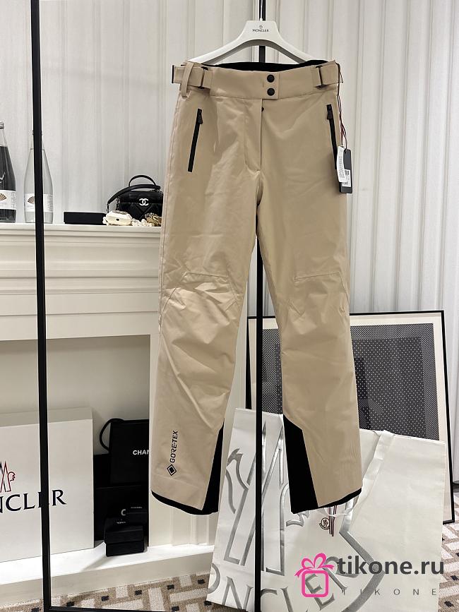 Moncler Grenoble Gore-Tex Ski Trousers Beige - 1