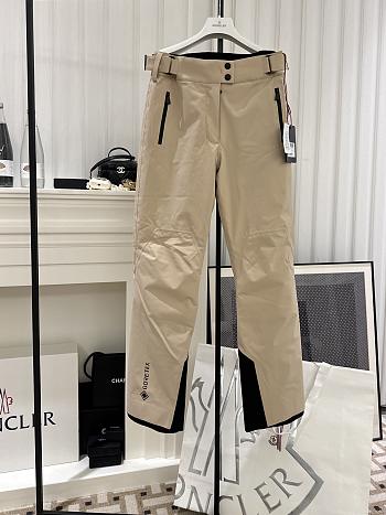 Moncler Grenoble Gore-Tex Ski Trousers Beige