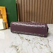 Goyard Bonbonniere Bag Burgundy - 30x12x10.5cm - 4