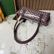 Goyard Bonbonniere Bag Burgundy - 30x12x10.5cm - 5