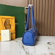 Goyard Bonbonniere Bag Blue - 30x12x10.5cm - 5