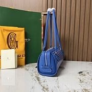 Goyard Bonbonniere Bag Blue - 30x12x10.5cm - 4