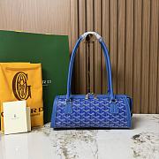 Goyard Bonbonniere Bag Blue - 30x12x10.5cm - 2
