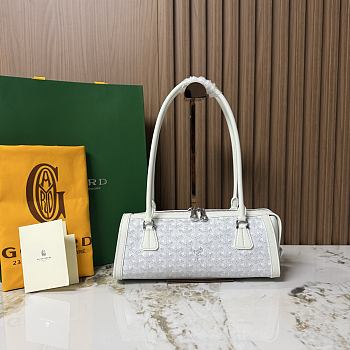 Goyard Bonbonniere Bag White - 30x12x10.5cm