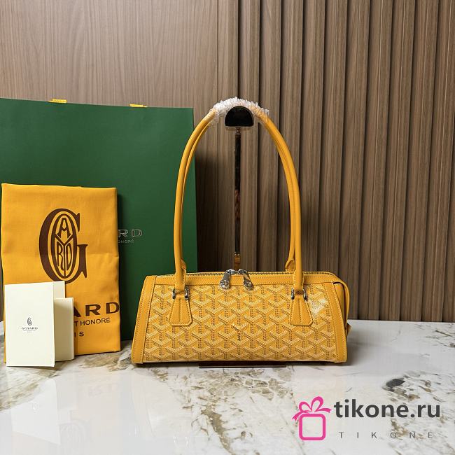 Goyard Bonbonniere Bag Yellow - 30x12x10.5cm - 1