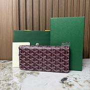 Goyard Matignon GM Wallet Burgundy - 20x11x2.3cm - 3