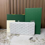 Goyard Matignon GM Wallet White - 20x11x2.3cm - 2