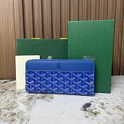 Goyard Matignon GM Wallet Blue - 20x11x2.3cm - 4