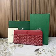 Goyard Matignon GM Wallet Red - 20x11x2.3cm - 3