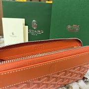 Goyard Matignon GM Wallet Orange - 20x11x2.3cm - 4