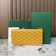 Goyard Matignon GM Wallet Yellow - 20x11x2.3cm - 5
