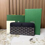Goyard Matignon GM Wallet Black - 20x11x2.3cm - 1