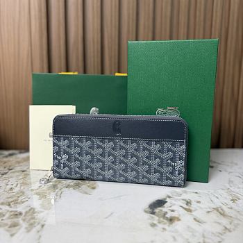Goyard Matignon GM Wallet Gray - 20x11x2.3cm