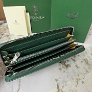 Goyard Matignon GM Wallet Green - 20x11x2.3cm - 2