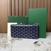 Goyard Matignon GM Wallet Navy - 20x11x2.3cm - 6