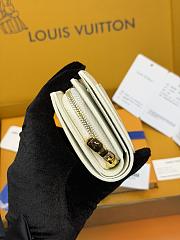 LV Clea Wallet Monogram Empreinte Milky White/ Peach M28275 - 11x8.5x3.5cm - 3