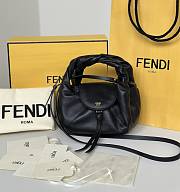Fendi Spy Mini Black Leather - 15x12.5x11cm - 1
