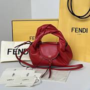 Fendi Spy Mini Red Leather - 15x12.5x11cm - 1