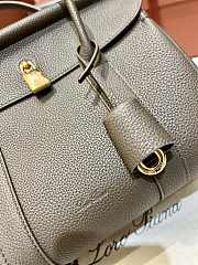 Loro Piana Loom Bag L25 Grain Calfskin Khaki - 25x18x12.5cm - 5