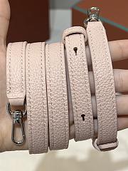 Loro Piana Loom Bag L25 Grain Calfskin Pink - 25x18x12.5cm - 4