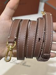 Loro Piana Loom Bag L25 Calfskin Brown - 25x18x12.5cm - 4