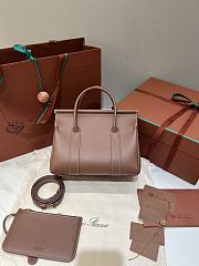 Loro Piana Loom Bag L25 Calfskin Brown - 25x18x12.5cm - 3