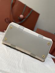 Loro Piana Loom Bag L25 Calfskin Almond - 25x18x12.5cm - 4