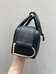 Delvaux Cool Box Nano Taurillon Soft Black - 16.5x10.5x7.5cm  - 5