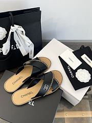 Chanel Mules Calfskin Black  - 3