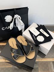 Chanel Mules Calfskin Black  - 6